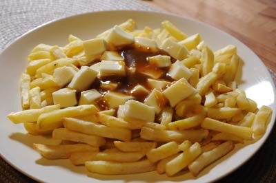 repas quebecois - poutine