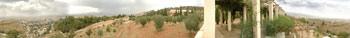 paysage panoramique : grenade sous la pluie