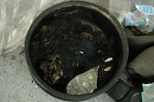 Casserole abandonnee